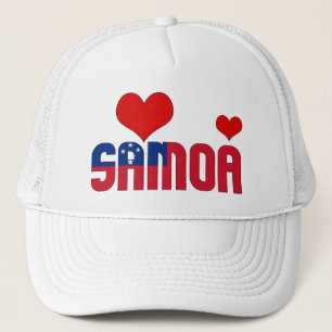 Boné Patriótico Sinalizador Adorável Samoa