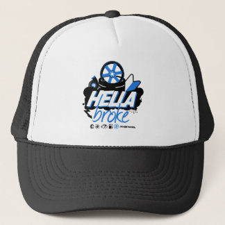 Boné Patrulha louca da tração - Hella quebrou (o azul)