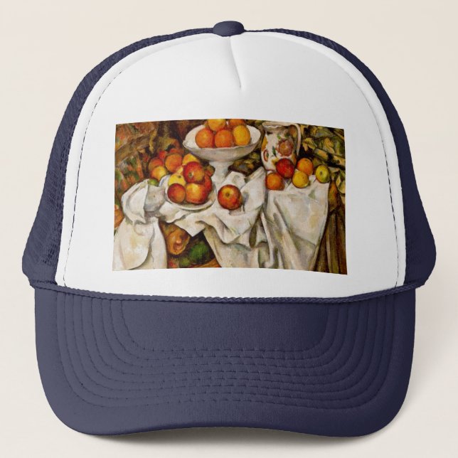 Boné Paul Cezanne Apple Orangismo Impressionismo (Frente)