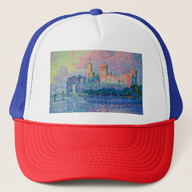 Boné Paul Signac - O Palácio Papal, Avinhão (Frente)