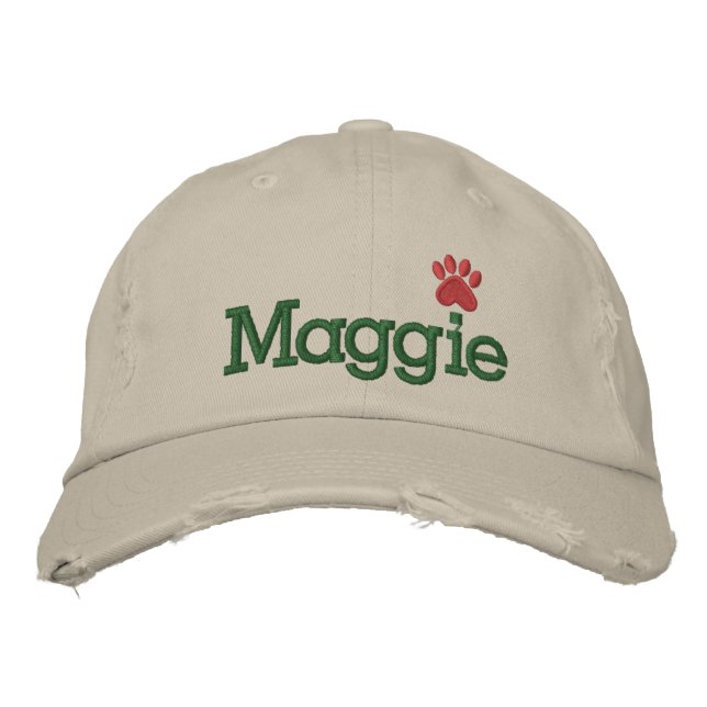 Boné Pawprint por SRF (Frente)