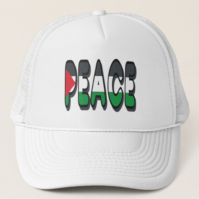Boné Paz na Palestina (Frente)