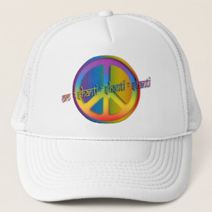 Boné Paz OM Shanti