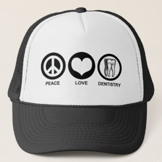Boné Peace Love Dentitomy Hat