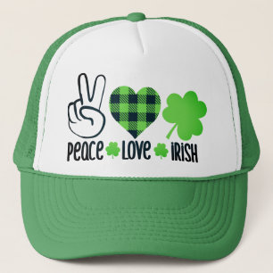 Boné Peace Love Irish-60682