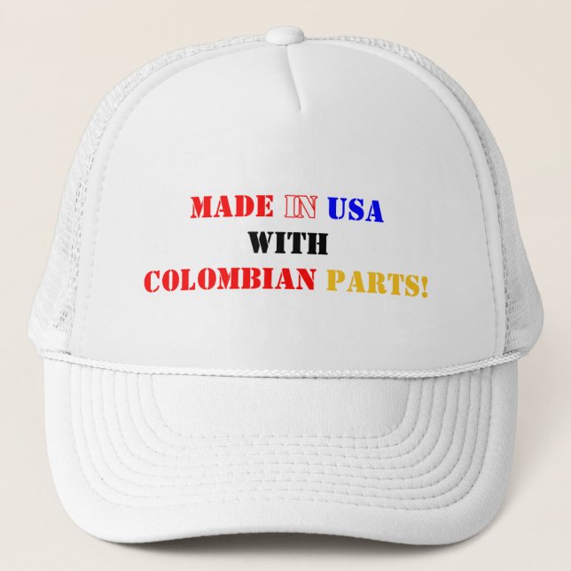 BONÉ PEÇAS COLOMBIANAS (Frente)