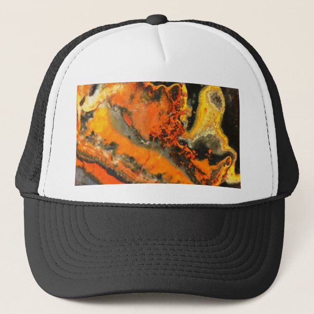 Boné Pedras Laranja Desenroscadas (Frente)