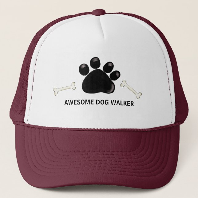 Boné Pegadas de Cão que Passeia (Frente)