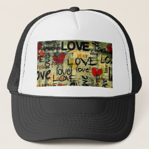 Boné Pegue Um Pequeno Grafite De Amor