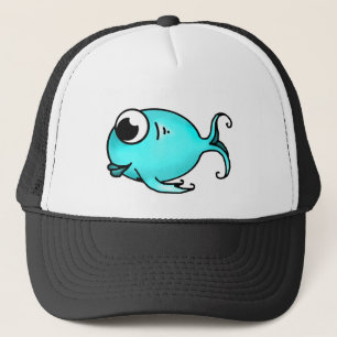 Boné Peixe azul