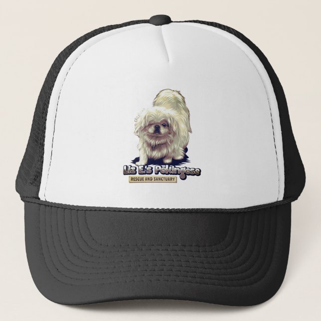 Boné Pekingese Hat - feito estilo baseball/caminhoneiro (Frente)