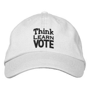 Boné Pense, aprenda, vote