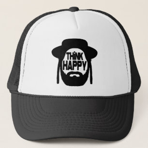 Boné Pense feliz
