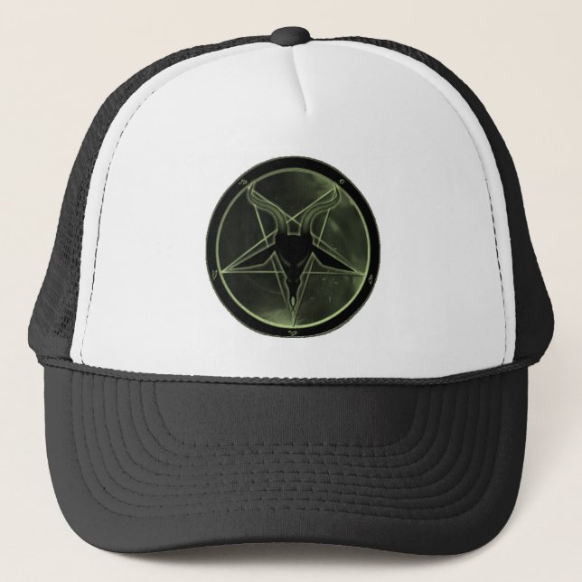 Boné Pentagram verde (Frente)