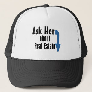 Boné Pergunte a ela sobre Real Estate!
