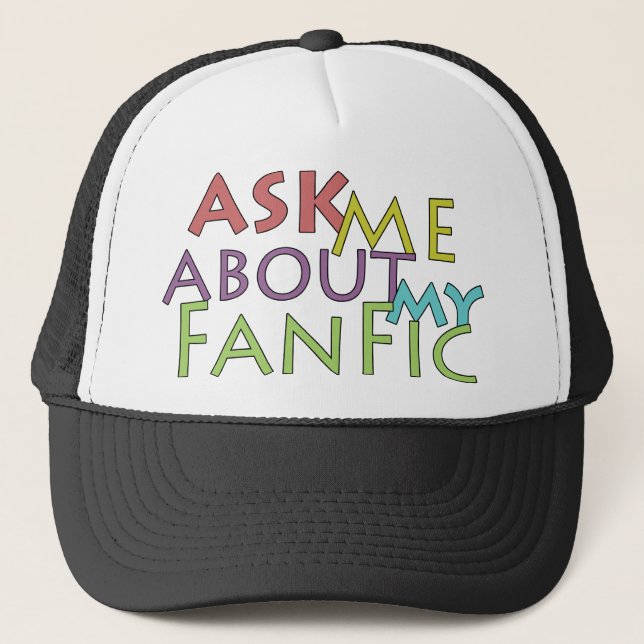 Boné Pergunte-Me Sobre O Meu Fanático (Frente)