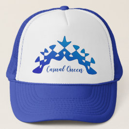 Boné Perpetual "Casual Queen" Blue Crown Fancy