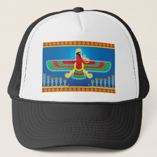 Boné Persa Faravahar do Zoroastrian