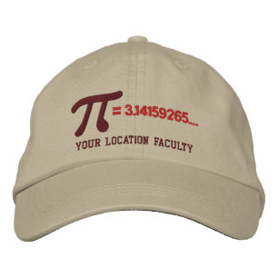 Boné Personalizable Pi Formula