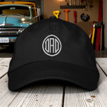 Boné Personalização da Tipografia Moderna Simples do pa<br><div class="desc">Pai Simples Tipografia Moderna Personalizada Boné Bordered Baseball apresenta o simples texto bordado "Pai". Perfeito como presente para pai para Dia de os pais, Natal, aniversário e muito mais. Criado pelo Evco Studio www.zazzle.com/store/evcostudio</div>