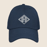Boné Personalização da Tipografia Moderna Simples do pa<br><div class="desc">Pai Simples Tipografia Moderna Personalizada Boné Bordered Baseball apresenta o simples texto bordado "Pai". Perfeito como presente para pai para Dia de os pais,  Natal,  aniversário e muito mais. Criado pelo Evco Studio www.zazzle.com/store/evcostudio</div>