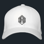Boné Personalização da Tipografia Moderna Simples do pa<br><div class="desc">Pai Simples Tipografia Moderna Personalizada Boné Bordered Baseball apresenta o simples texto bordado "Pai". Perfeito como presente para pai para Dia de os pais,  Natal,  aniversário e muito mais. Criado pelo Evco Studio www.zazzle.com/store/evcostudio</div>
