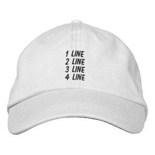 Boné Personalizado Ajustável Faça Você Mesmo