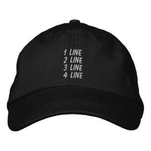 Boné Personalizado Ajustável Faça Você Mesmo
