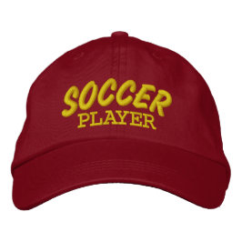Boné Personalizado Bordado para Jogadores de Futeb