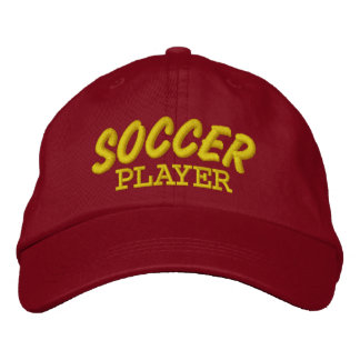 Boné Personalizado Bordado para Jogadores de Futeb