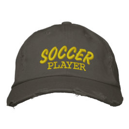 Boné Personalizado Bordado para Jogadores de Futeb