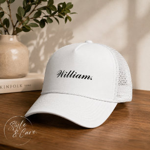 Boné Personalizado de Caminhoneiro com Nome Custom