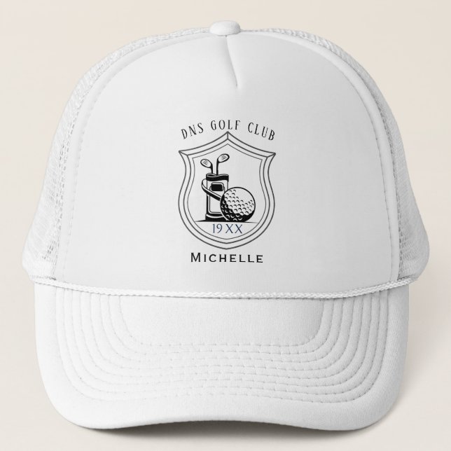 Boné Personalizado de Golfe Classic Trucker (Frente)