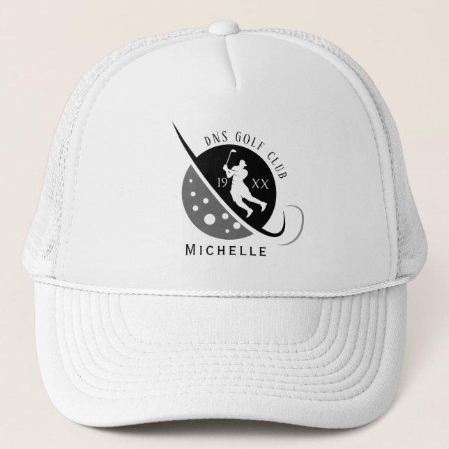 Boné Personalizado de Golfe Classic Trucker (Frente)