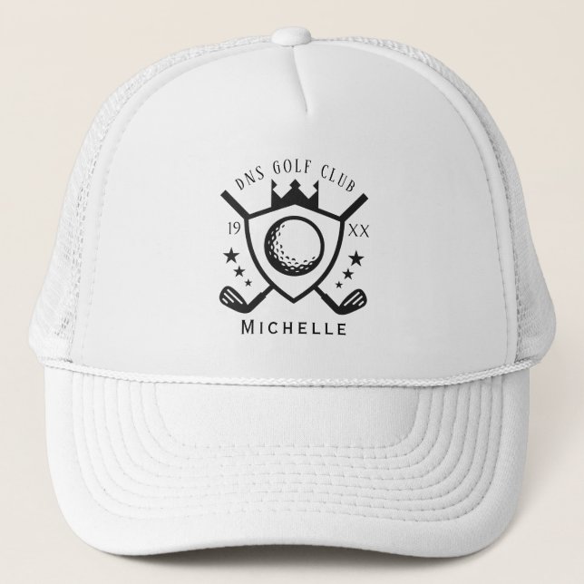 Boné Personalizado de Golfe Classic Trucker (Frente)