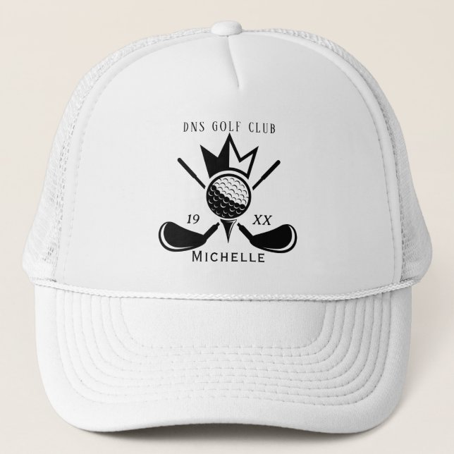 Boné Personalizado de Golfe Classic Trucker (Frente)