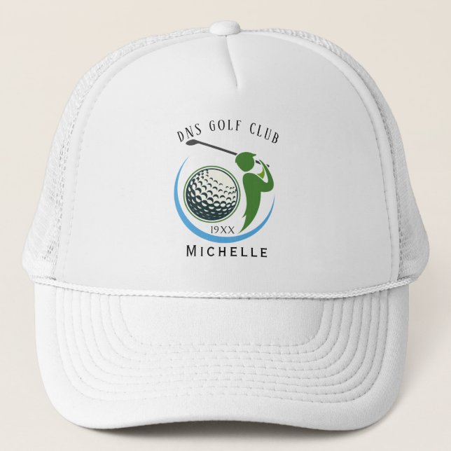 Boné Personalizado de Golfe Classic Trucker (Frente)