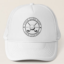 Boné Personalizado de Golfe com Logotipo do Clube