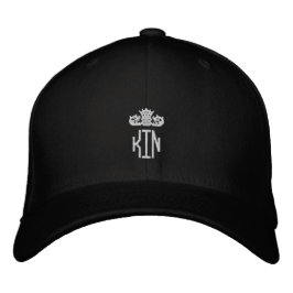Boné Personalizado Flexfit Lã Preto Rei Texto