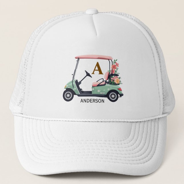 Boné Personalizado Folar Golf Club Name Trucker (Frente)