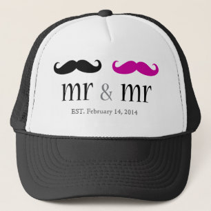 Boné Personalizado Sr. & Mustache Trucker Hat