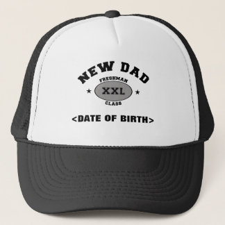 Boné personalizado XXL do novo papai
