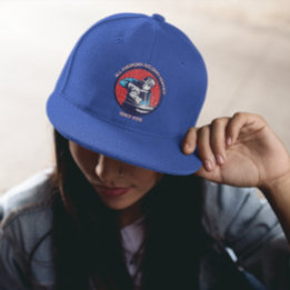 Boné Personalizar Contrator de Soldagem Azul Branco Ver