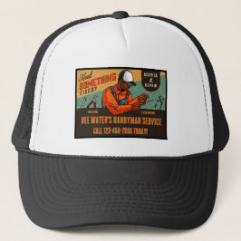 Boné Personalizar marcação de faz-tudo afro-americano