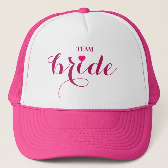 Boné Personalizar o Bride de Equipe Personalizado (Frente)