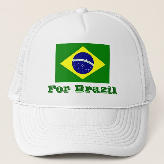 Boné Personalizar para a bandeira da Olimpiadas do Bras (Frente)