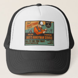 Boné Personalizar Promoção do Serviço de Manutenção Ret
