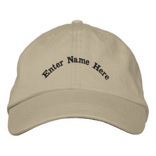 Boné Personalize Insira o Seu Nome Texto Personalizado