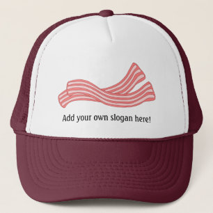 Boné Personalize os Rashers deste bacon gráficos