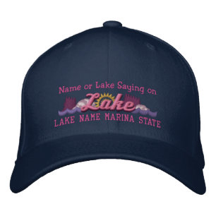 Boné Personalize seu nome do LAGO ou do LAGO name do